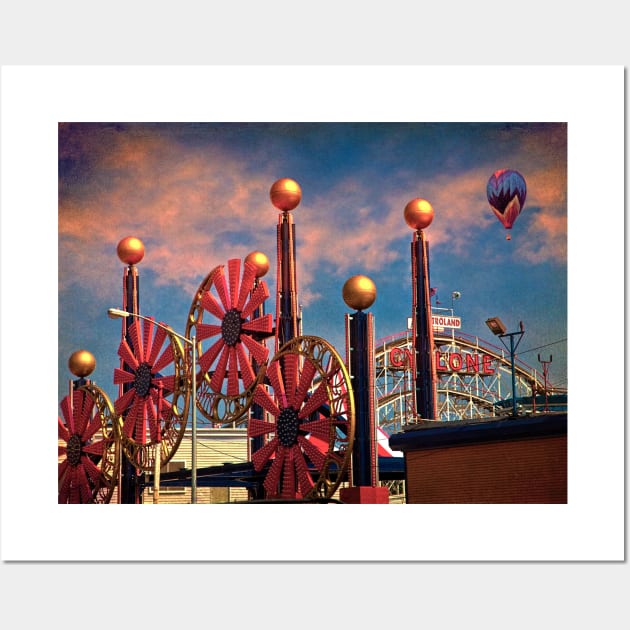 Luna Park, Brooklyn, New York Wall Art by Chris Lord